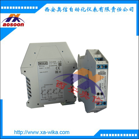 T16数字温度变送器 WIKA热电偶 变送器模块T16.R轨道